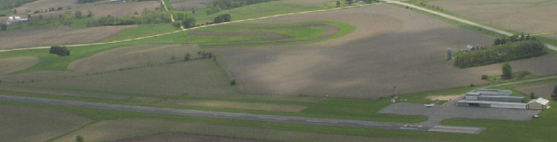 KCHU - Houston County Airport, Aerial View Looking Southwest
